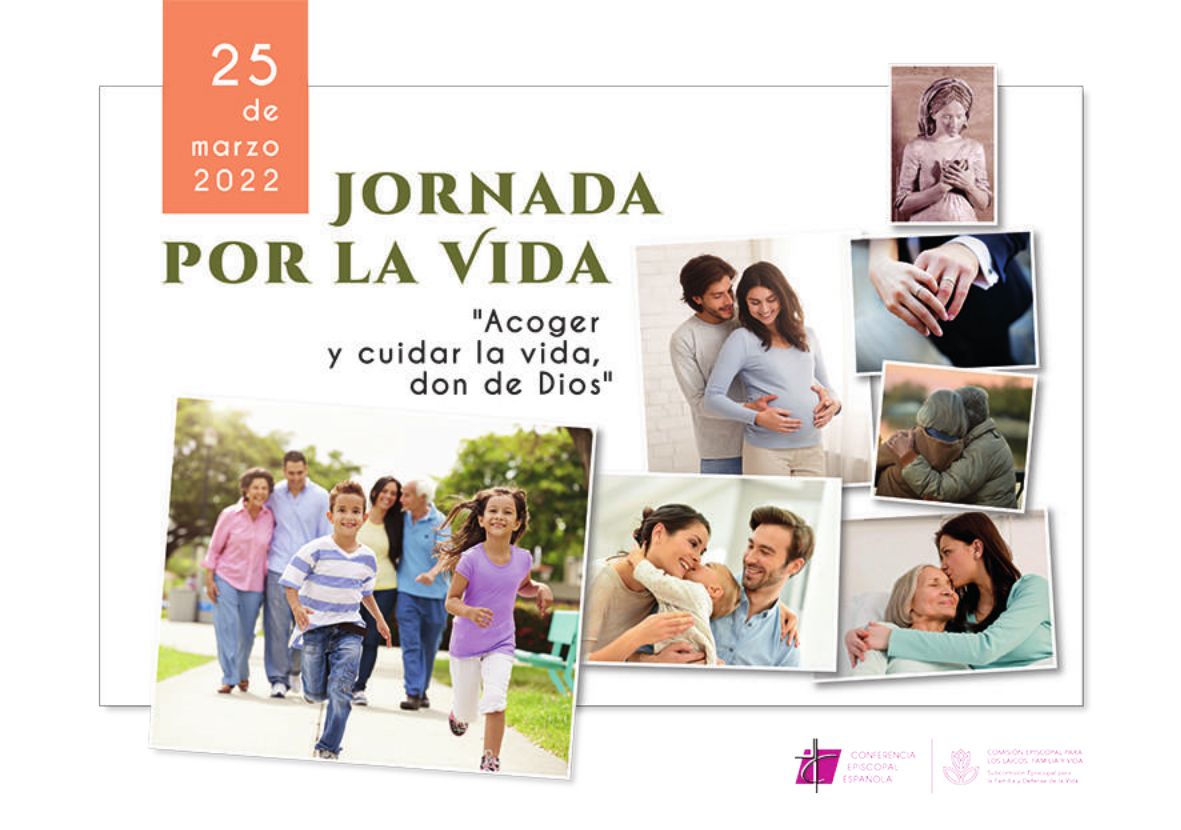 Jornada por la Vida 2022 cartel castellano