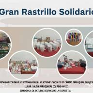 Rastrillo Solidario Octubre 2025